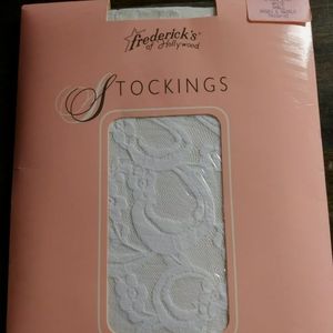 Fredericks Of Hollywood Roses And Swirls Thighs New.